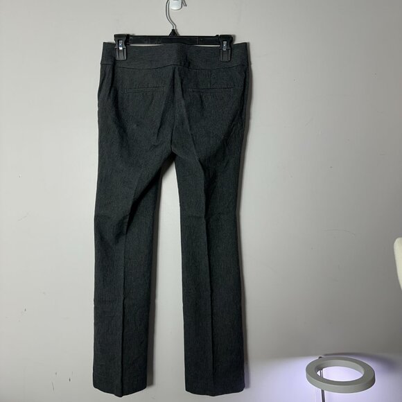EUC Womens Ann Taylor Petite Signature Gray Slacks Pants Trousers 2P Boot Cut - Picture 2 of 4